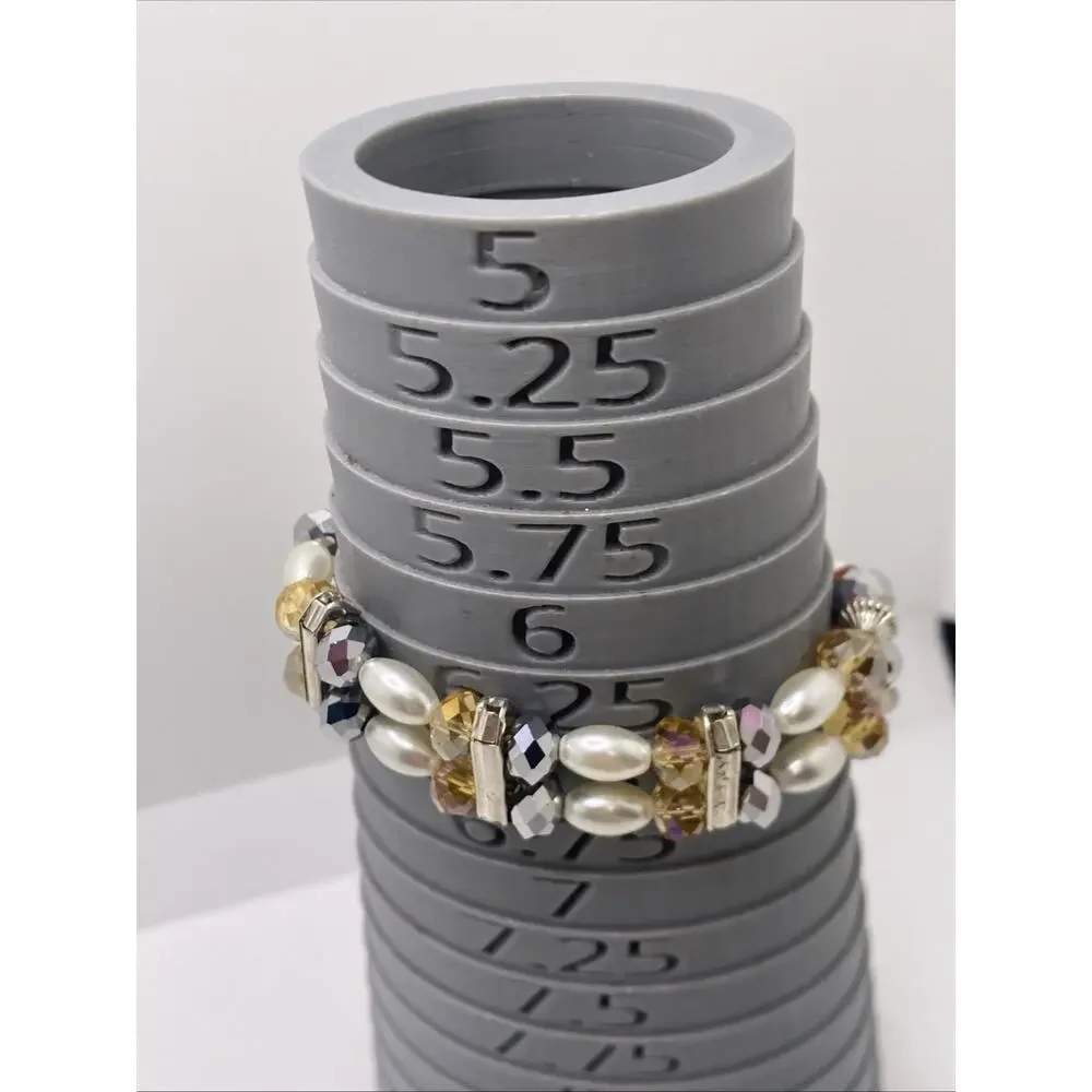 Womens Beaded Swap Watch Works New Battery